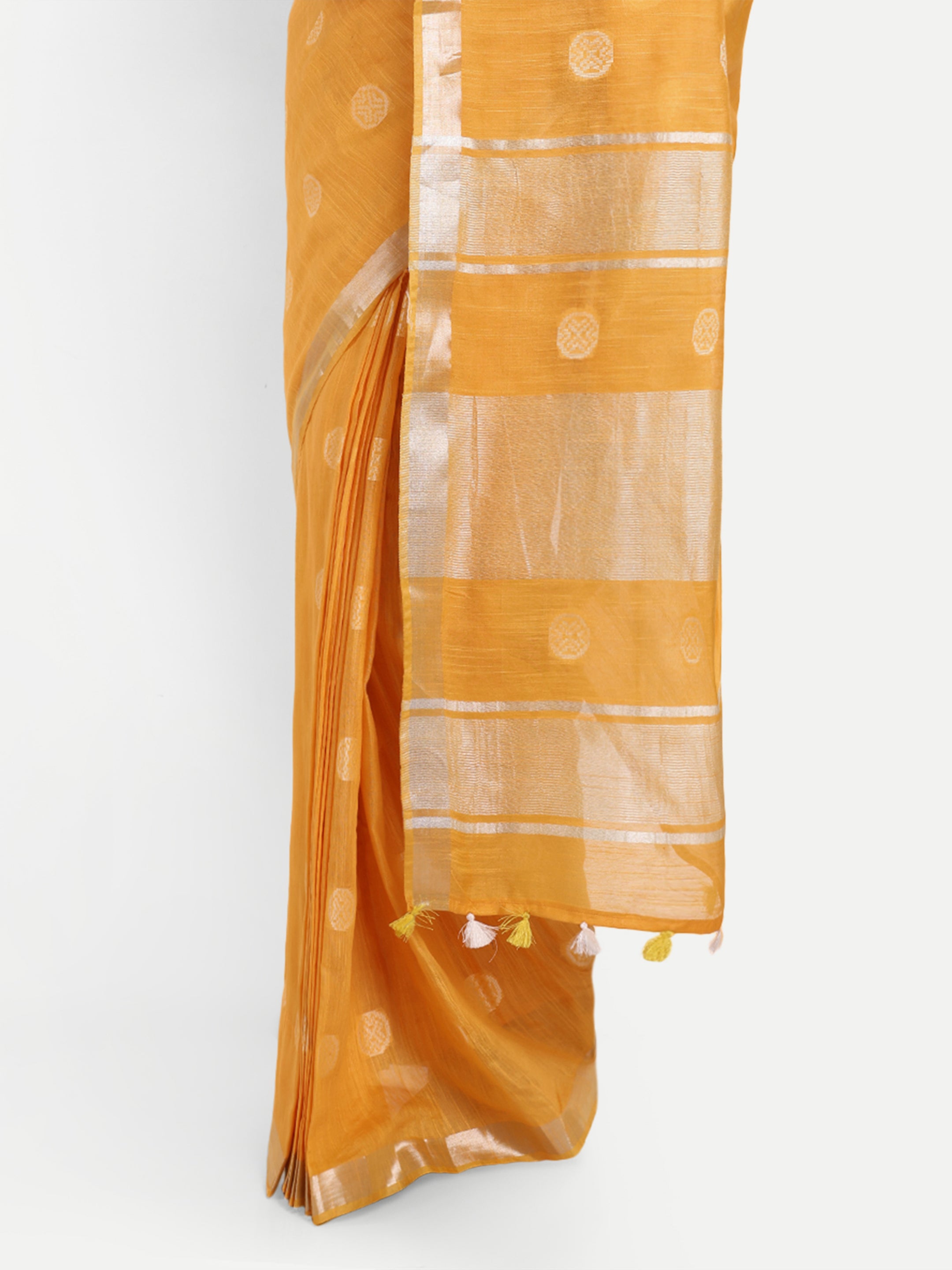 Daisy Delight Kathan Silk Ready To Wear Pocket Saree